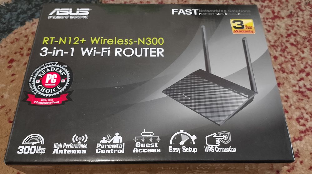 Роутер ASUS RT-N12+