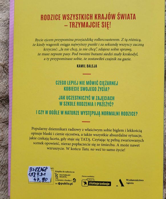 Poradnik "W domu tata mistrzem świata. Książa "tato, no weź".