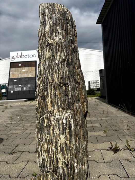 Kora kamienna, szpilki kamienne, kamień gabionowy, crystal white,głazy