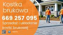 Układanie i sprzedaż kostki brukowej