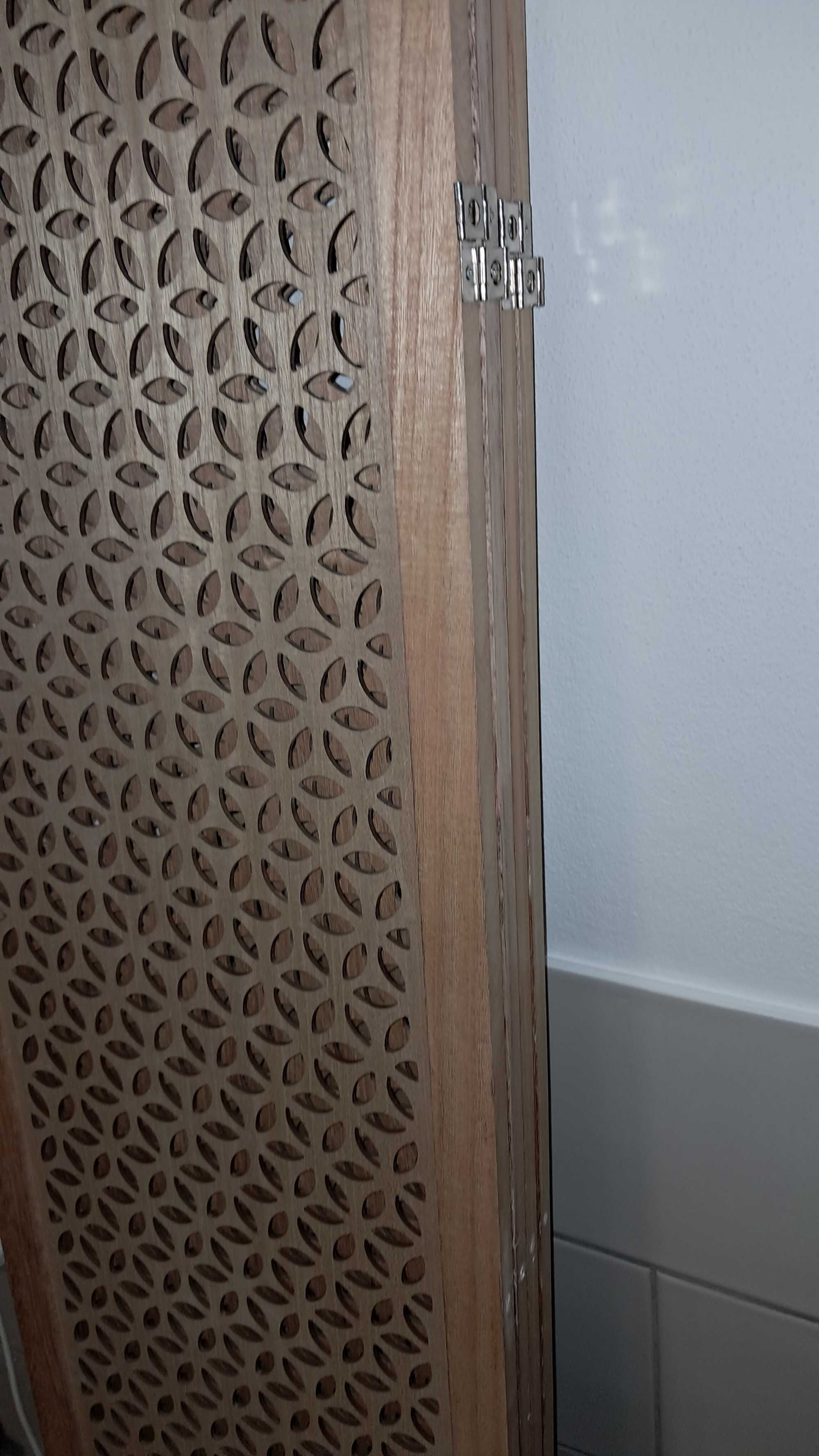 Biombo com dobradiças 360 graus decorativo