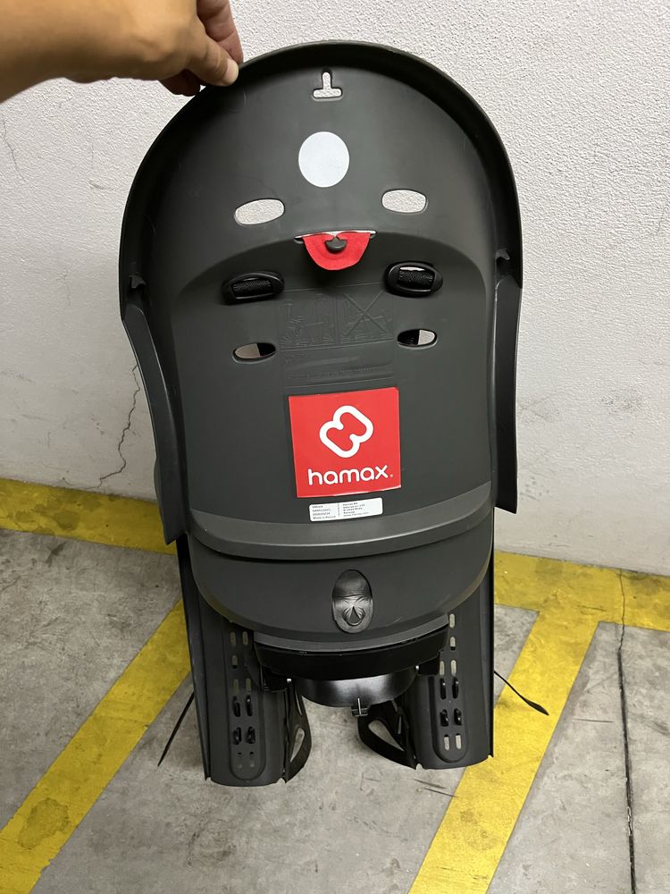 Cadeira de criança para bicicleta Hamax (Decathlon)
