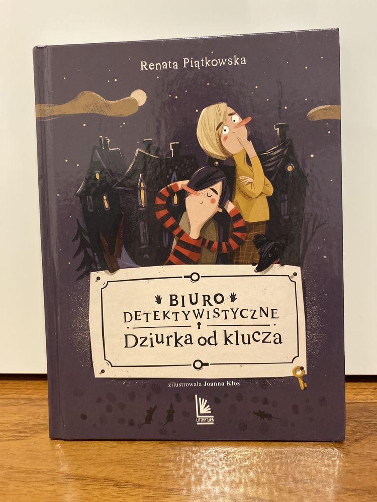 Książka biuro detektywistyczne dziurka od klucza