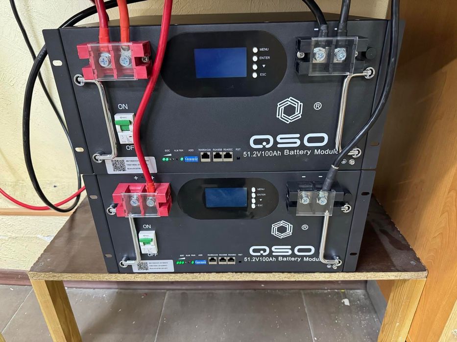 Акумуляторна батарея 51.2V 100Ah LiFePO4 Pack  48V 5120Wh для монтажу
