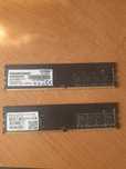 Планки RAM DDR4 (2x8GB) 2666MHz CL19 1,2V