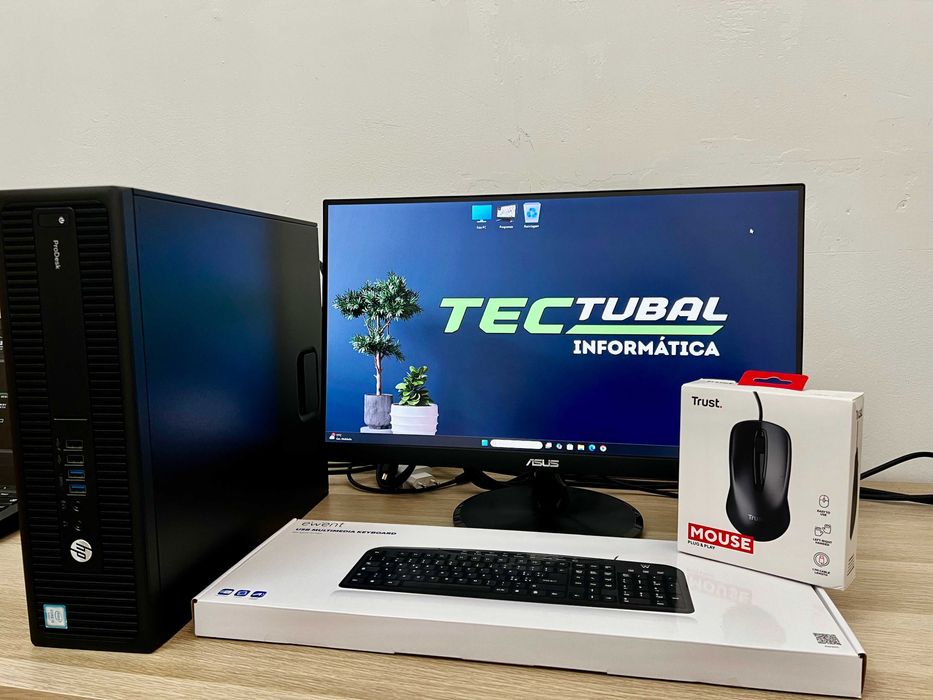 Desktop HP ProDesk 600 G2 SFF + Monitor ASUS 22’’ Full HD •