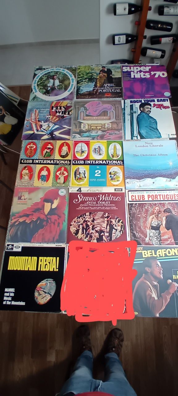 Lote +100 Discos vinil