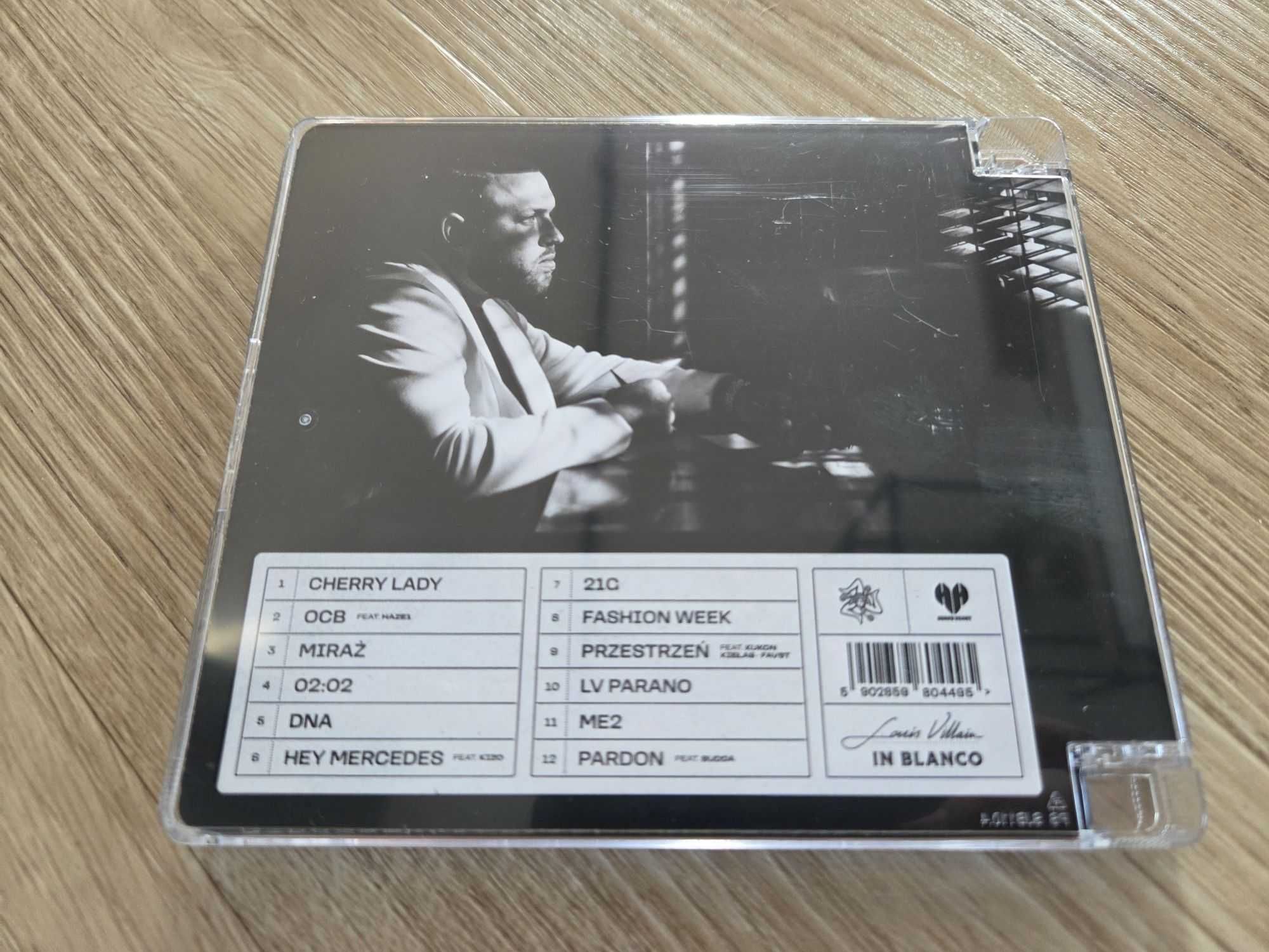 Louis Villain "In Blanco" + koszulka L + 3 wlepki - wersja preorder CD