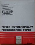 Papier fotograficzny cz-b Fotonbrom 18x24 z 1989 r.