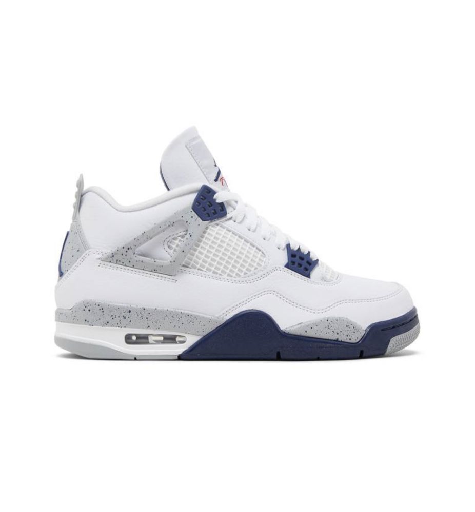 Новые оригинальные кроссовки Jordan 4 Retro Midnight Navy