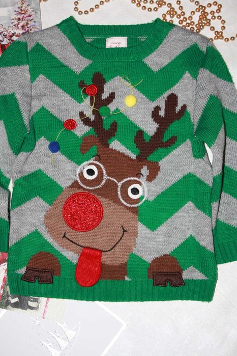 Свитшот,регланы,свитера "Новый год! детям от 1года до 7 лет,р-92/134