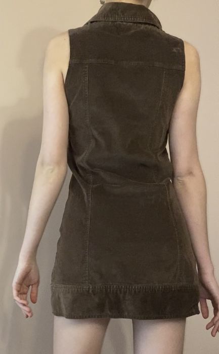 Плаття сарафан коричневий s