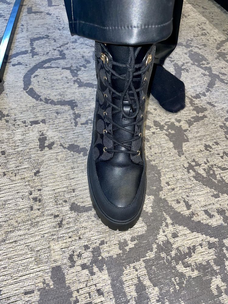 Черевики  Coach Royce Bootie In Signature Canvas
