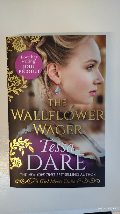 Livro "The Wallflower Wager"