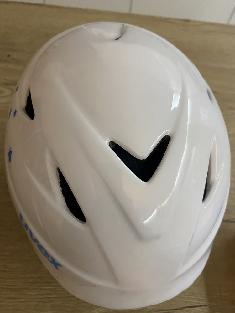 Kask UVEX 52-54 cm, idealny stan