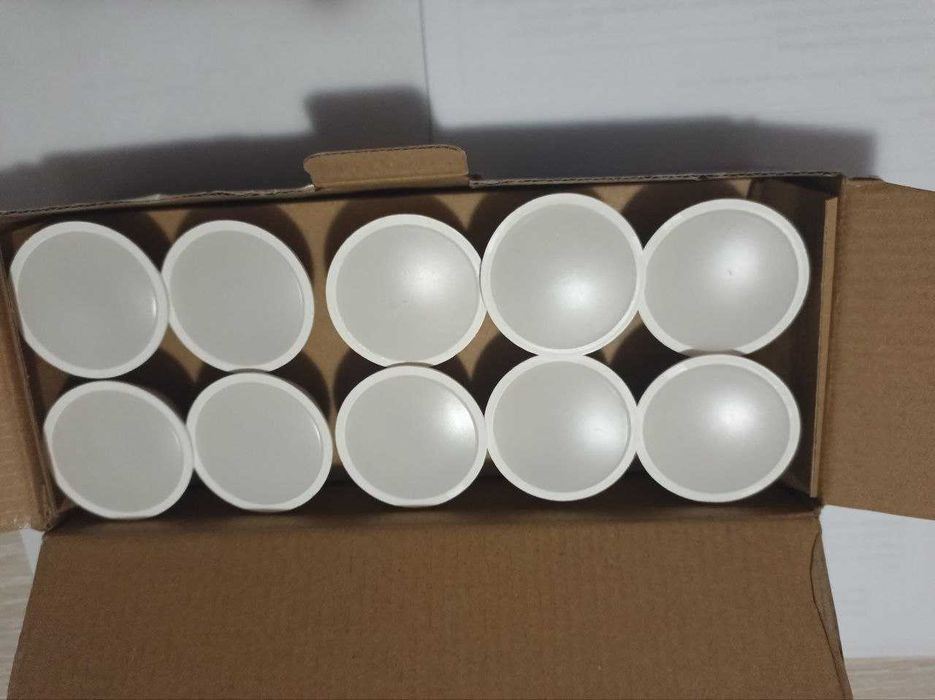 Комплект 10шт світлодіодних лампочек LED GU10 12Вт 4000К
