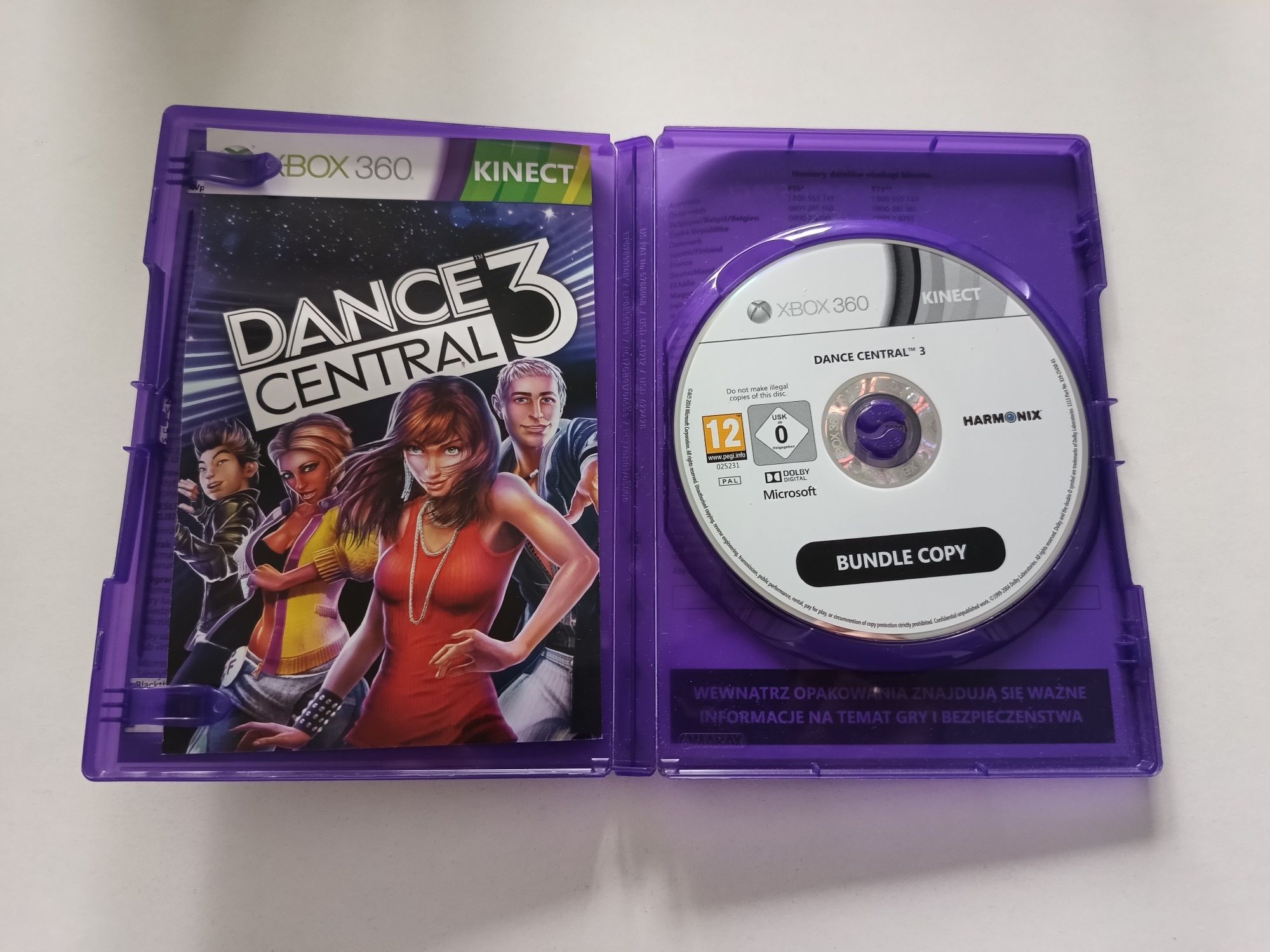 Gra Xbox 360 KINECT Dance Central 3 - Polska wersja