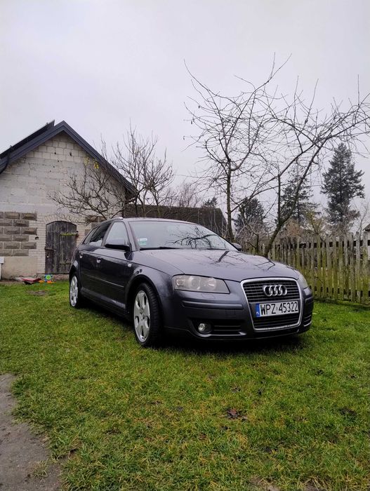 Audi A3 8P Sportback 1.9 TDI 105 KM wersja BKC , 2005 r. światła XENON