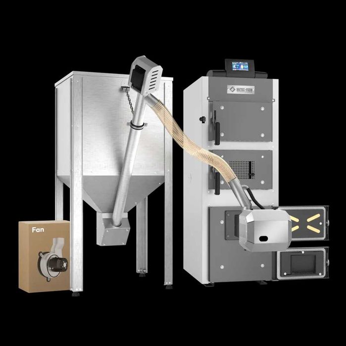 Kocioł Drewno + Pellet Metal-Fach SEMAX BASIC DUO PLUS 15 lub 20 kW