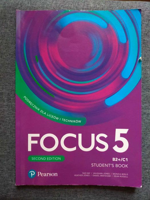 Focus 5. Second Edition. Język angielski. Student's Book i Work Book