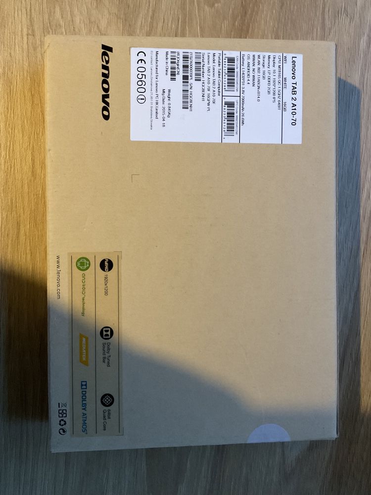 Tablet lenovo TAB 2A10-70