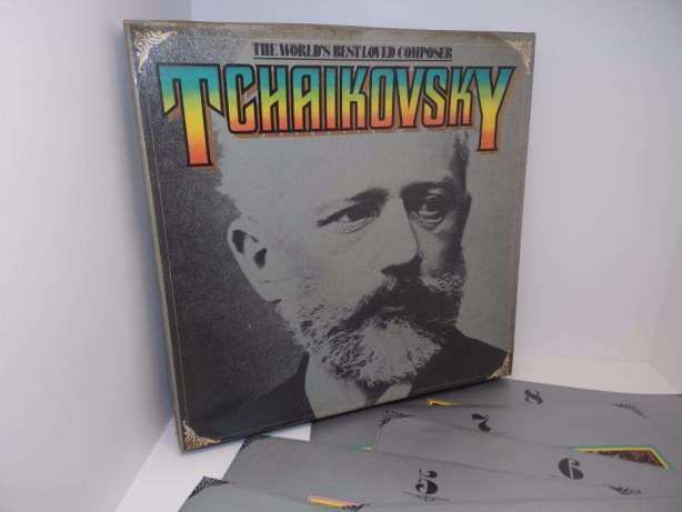 Tchaikovsky caixa com 8 discos vinil