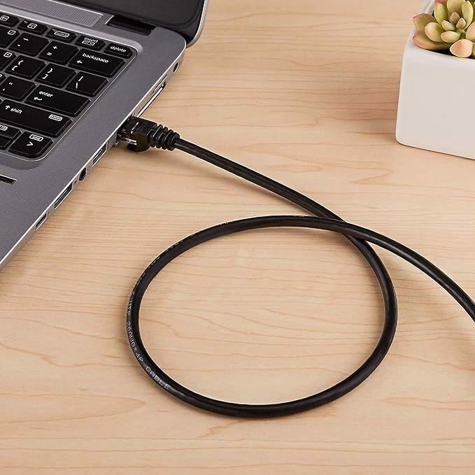Kabel Sieciowy LAN RJ45 Cat-6 Ethernet 0.9m Czarny