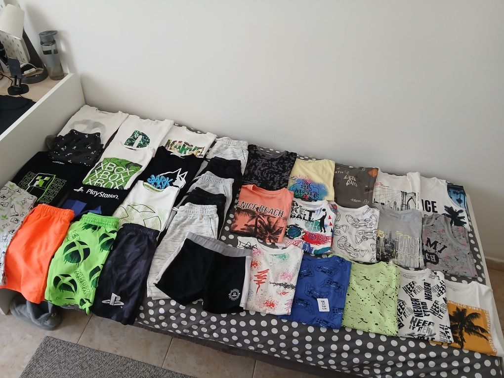 T shirts e calcoes  10/11  anos