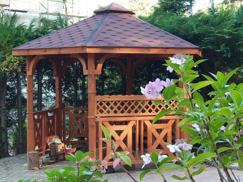 PROMOCJA ! 6-kąt ALTANA 5m altana 5x5 altana 4x4 altana 6x6 MS5A A17