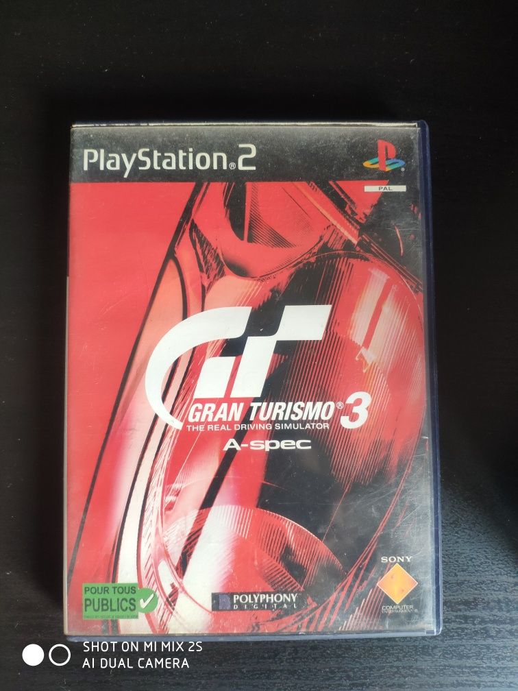 Ps2 gran turismo 3 playstation 2 psx ps1 psone