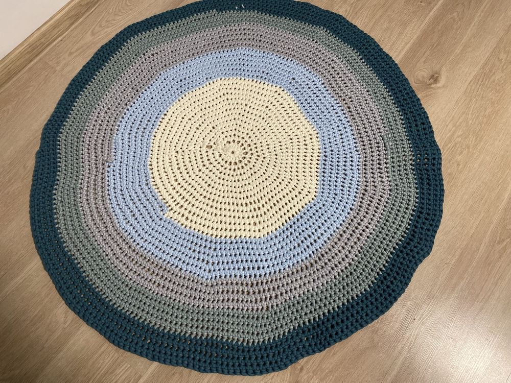 Koc handmade recznie robiony