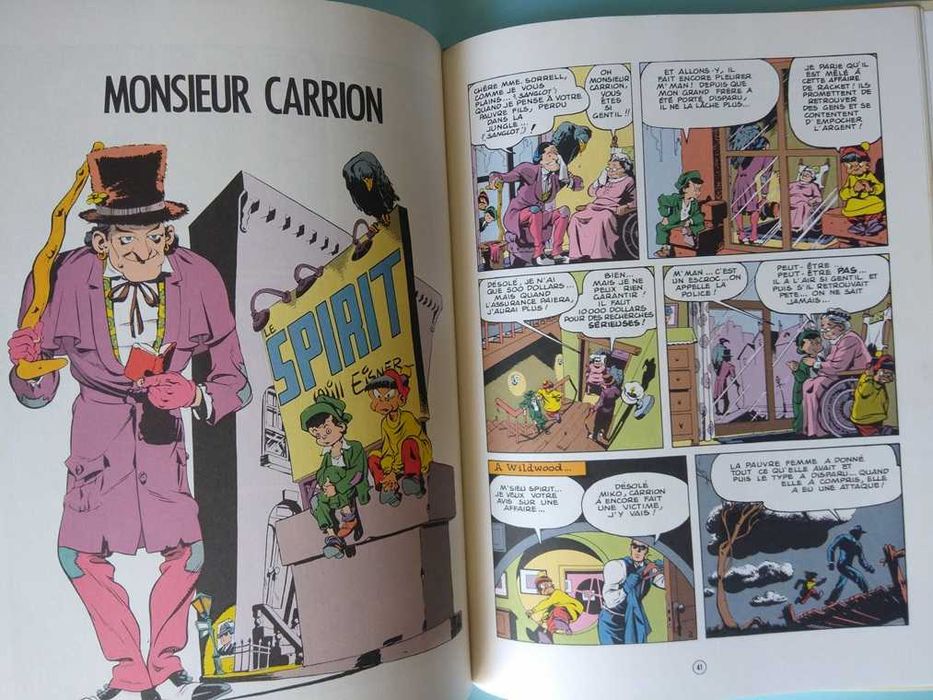 THE SPIRIT - Will Eisner - 3 álbuns clássicos em francês