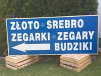 Reklama świetlna wisząca