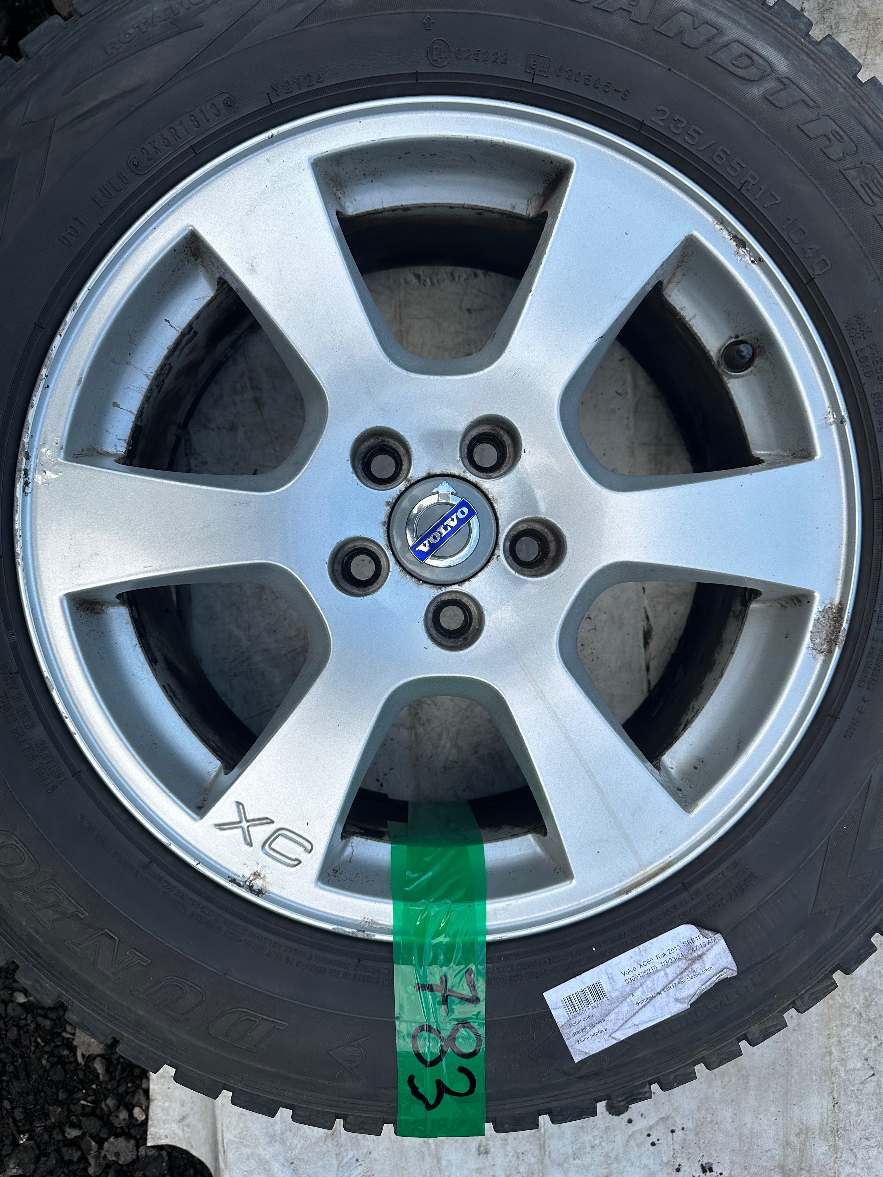 Felgi aluminiowe VOLVO XC60 17 5x108 bez opon