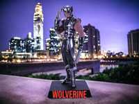 Figura inspirada em Wolverine da Marvel