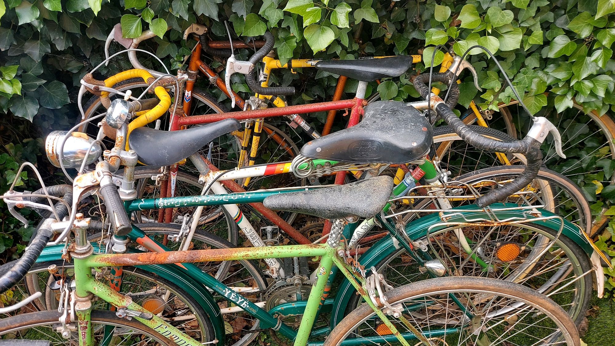 Bicicletas clássicas para restauro