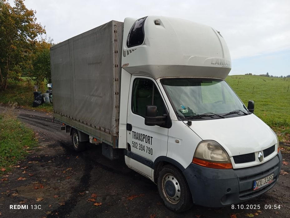 Renault Master plandeka
