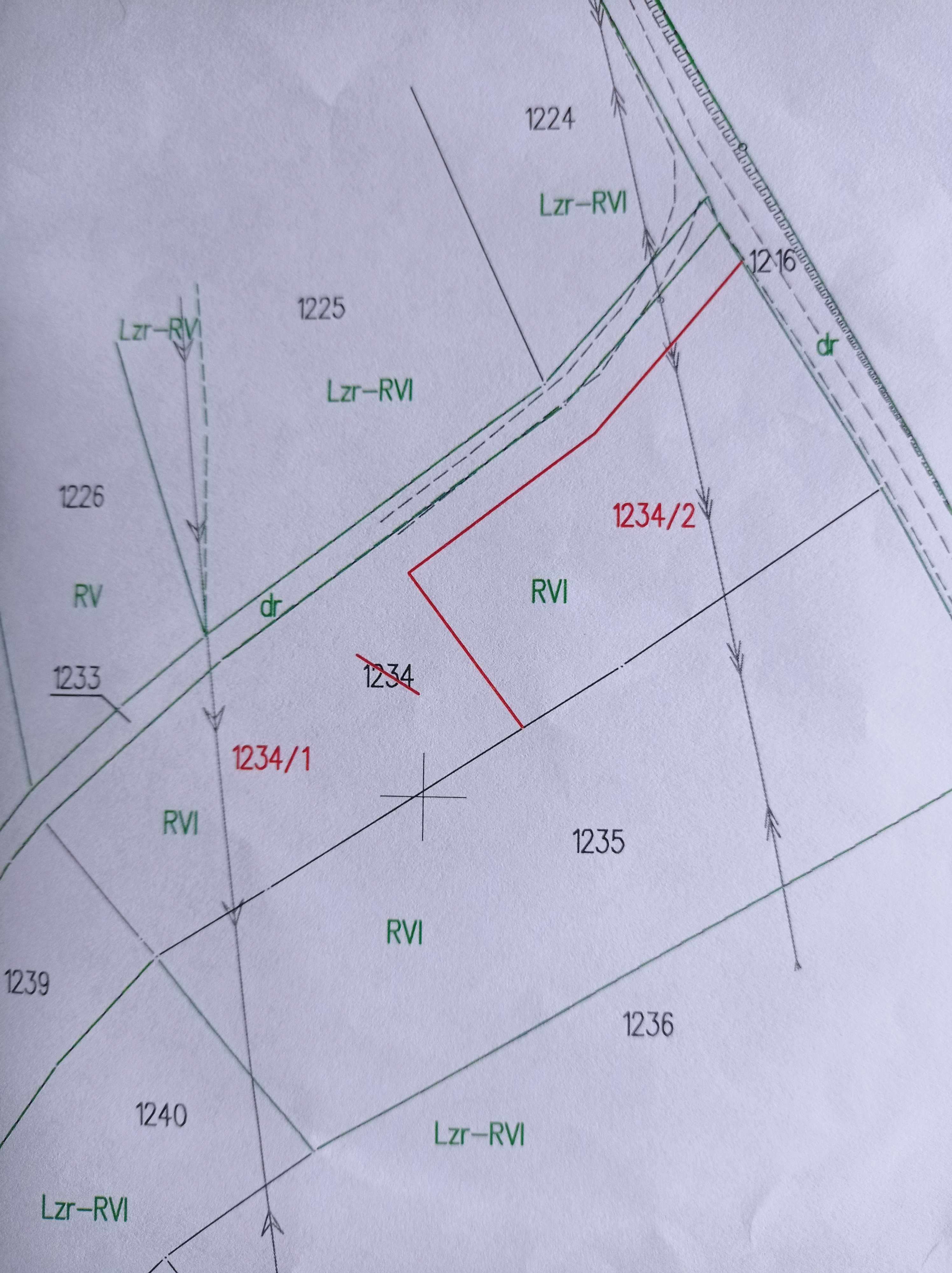Działka budowlana przy lesie Rzeczyca Długa 15 ar