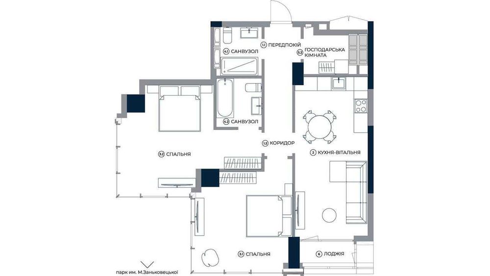 Власник 3к. 86м Антоновича Горького А136 Велика Васильківська Малевича