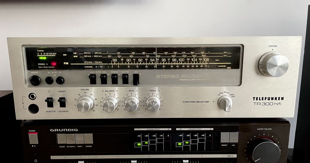 Telefunken TR 300 idealny stan po serwisie piekny vintage