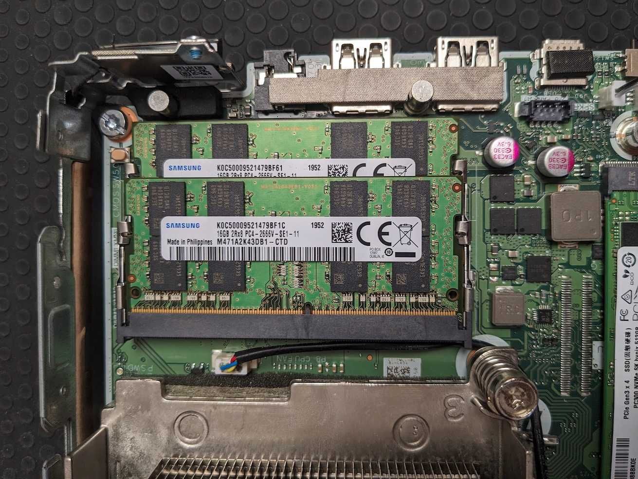 HP EliteDesk 800 G6 i5-10500T | 32GB DDR4 | 512GB SSD nvme