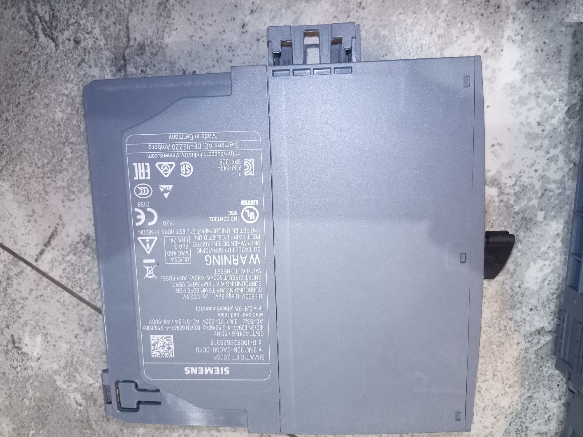 Moduł silnikowy Siemens 3RK1308-0AC00-0CP0 z podstawą