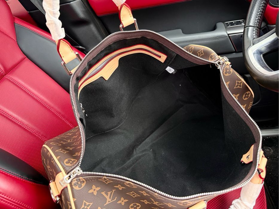 Сумка Louis Vuitton Keepall мужская коричневая  коричневая женская