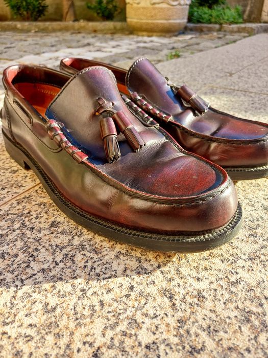 Sapatos Pele Homem