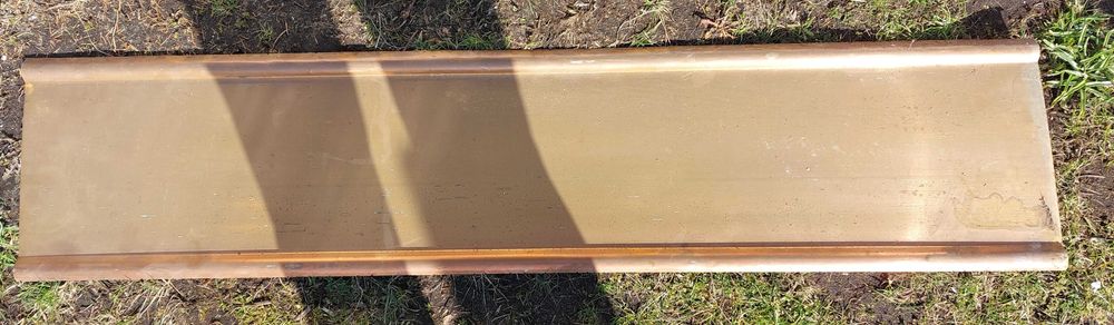 panel dachowy blacha miedziana 121x27cm gr. 0,5mm