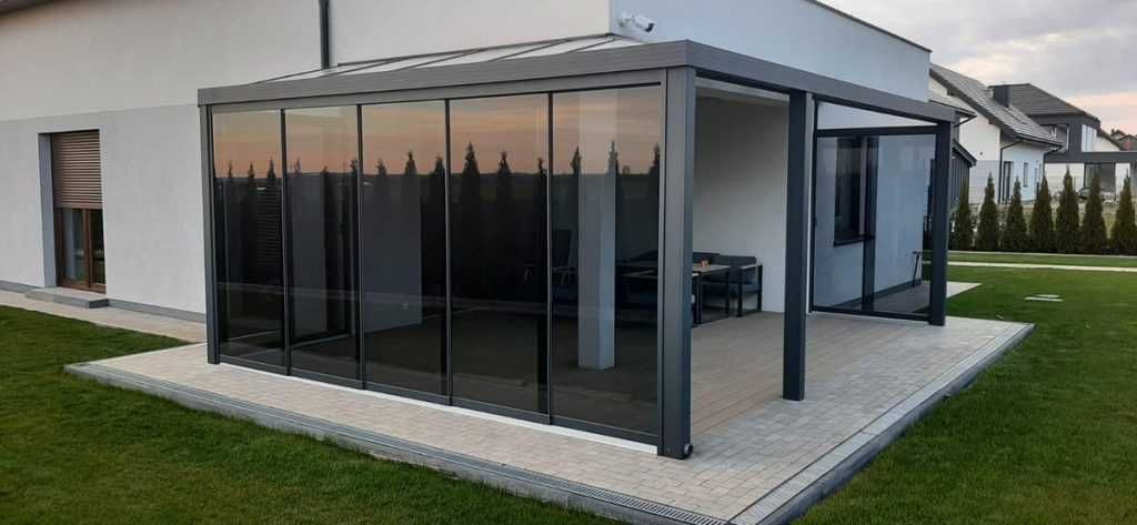 Aluminiowe zadaszenia i przeszklenia tarasów