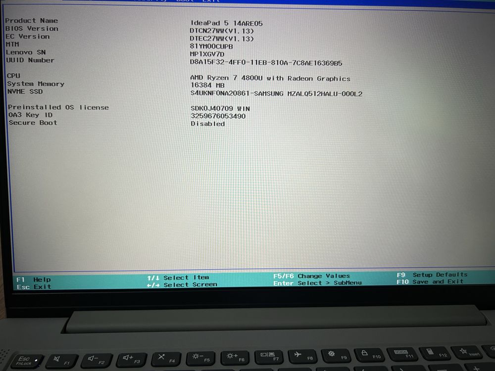 Laptop | Ideapad 5 14are05 81ym