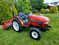Traktorek Yanmar AF222 22KM 4x4 Wspomaganie revers Oryginał 536mth