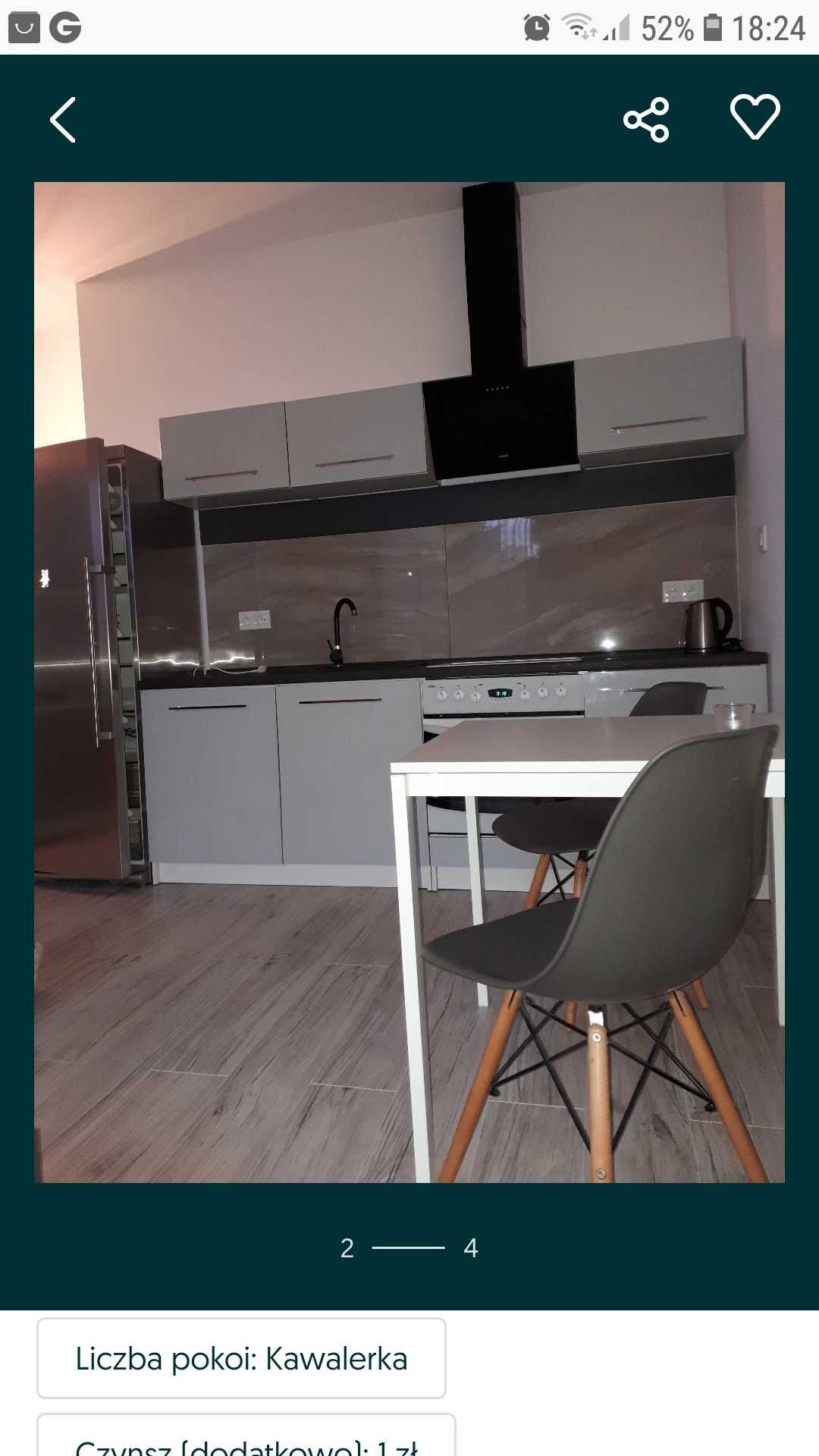 Do wynajęcia kawalerka w Komorowie