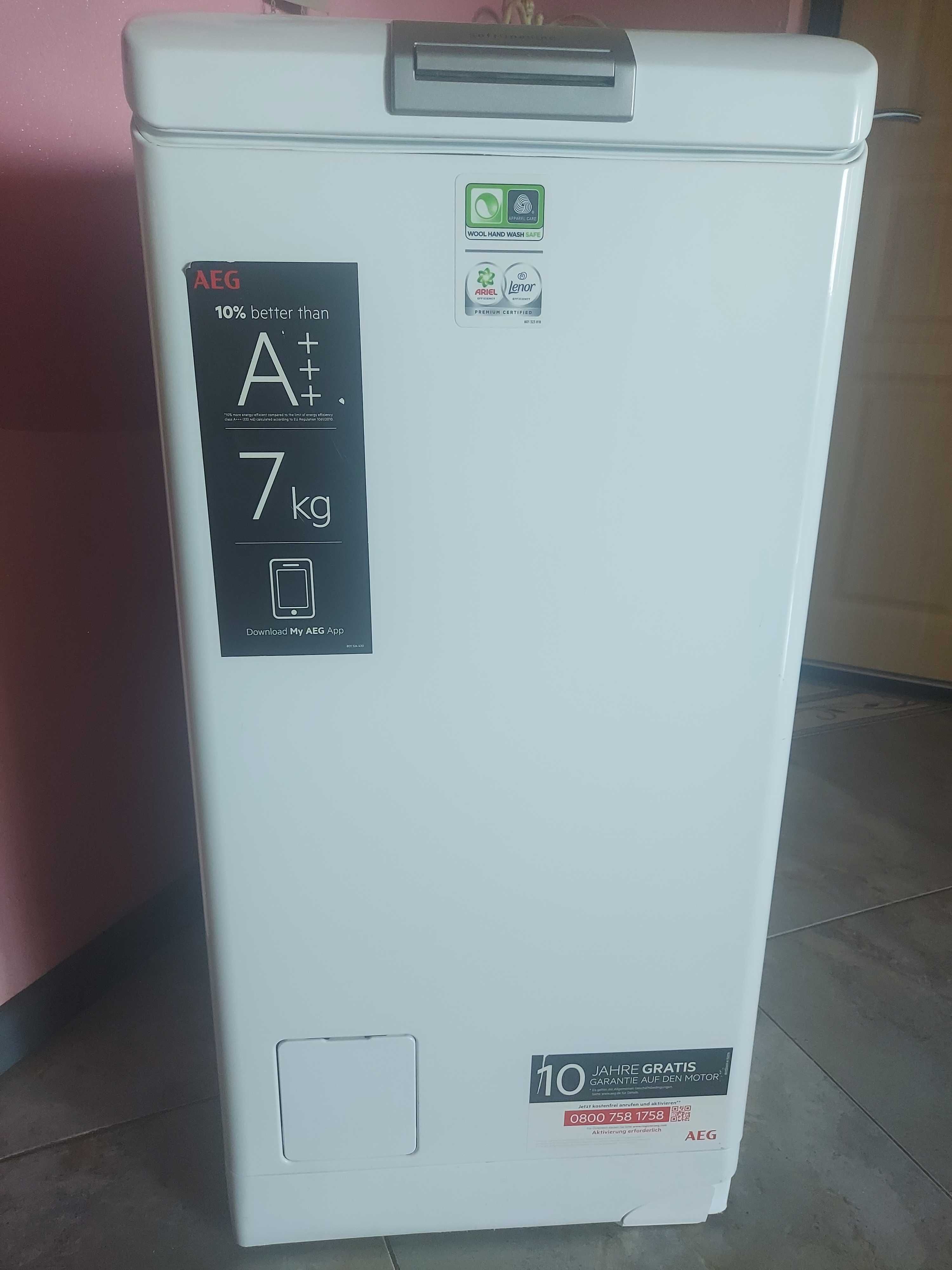 Пральна Aeg 7000 на 7кг з ПАРОЮ і інверторним мотором і Bosch 6,5кг